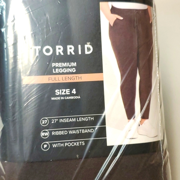 ❤️NWT VINTAGE TORRID POCKET JOGGER LEGGING HIGH RISE - COMFORT WAIST - PLUS SIZE - Picture 10 of 13
